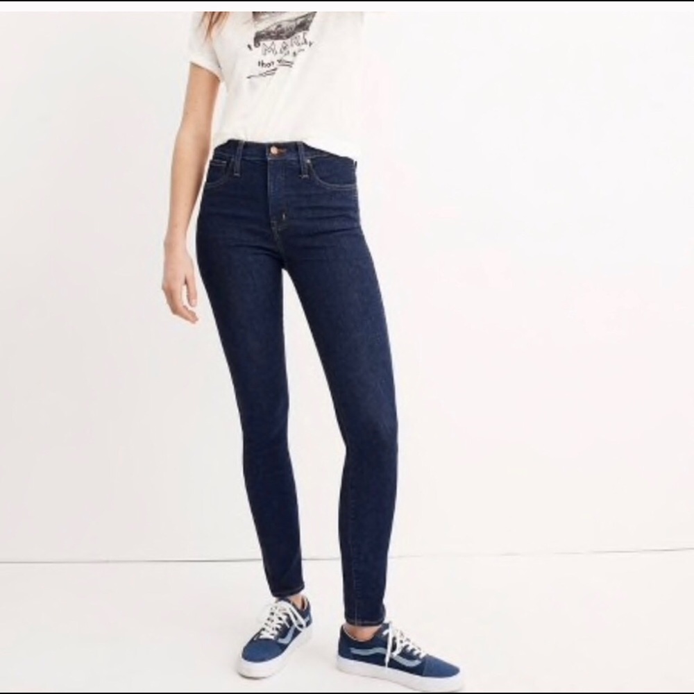 Madewell 10 inch Skinny in Lucille wash